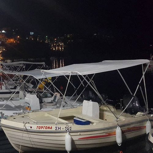 Rented boats without license Sivota