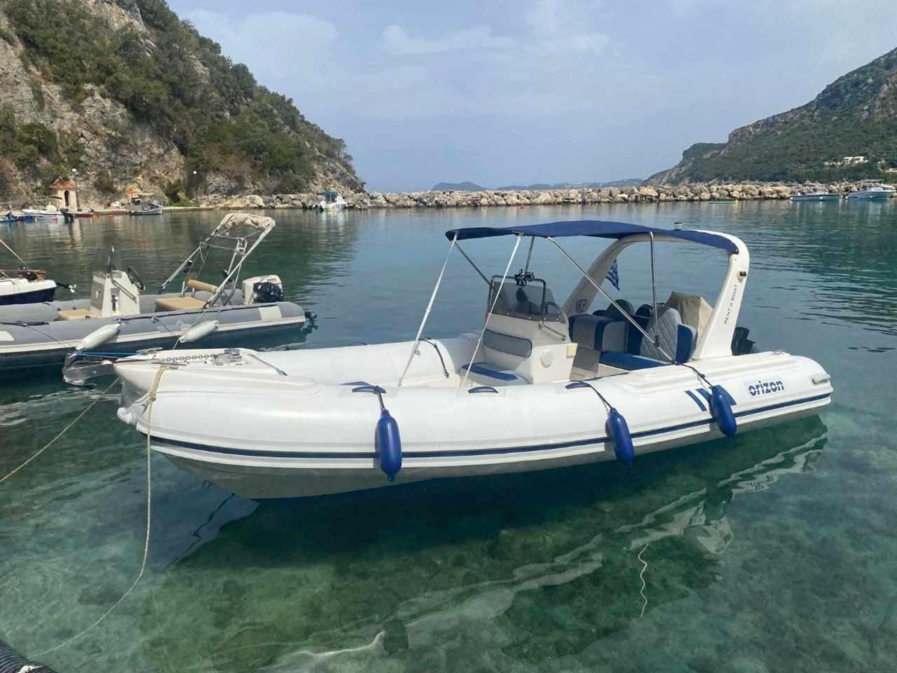 boat with skipper