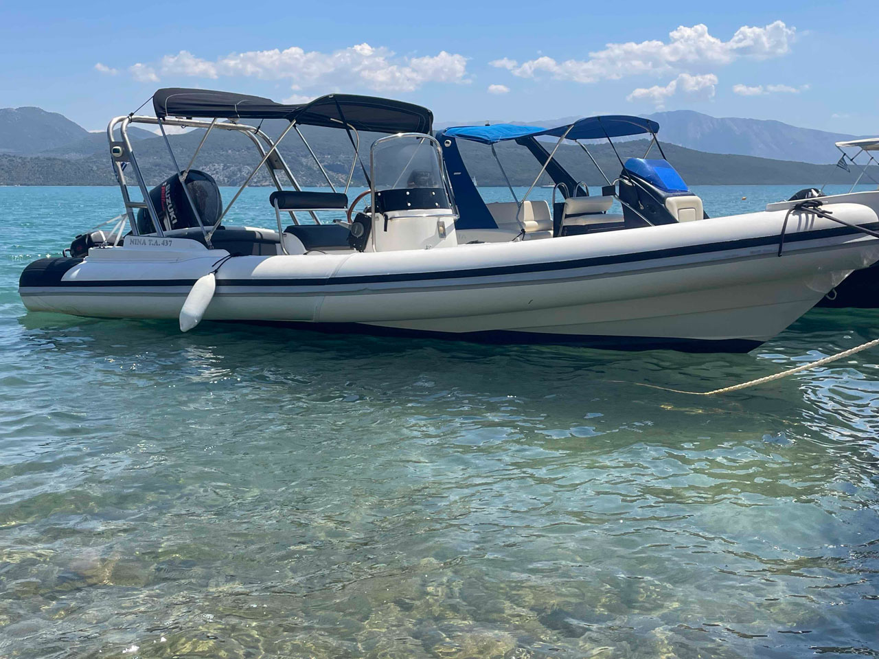 boat with skipper